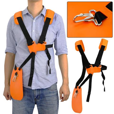 Adjustable Strimmer Double Breasted Shoulder Harness Strap For Brush Cutter Mower Trimmer Padded Belt Garden Protection Panel ► Photo 1/6