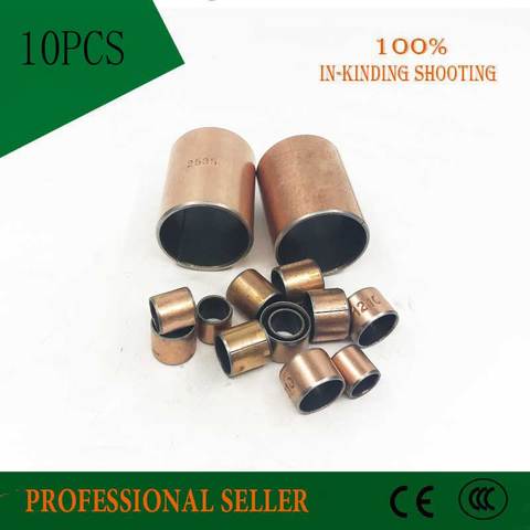 10pcs SF1 SF-1 1710 1712 1715 1720 1725 Self Lubricating Composite Bearing Bushing Sleeve 19mm sliding bearing ► Photo 1/4