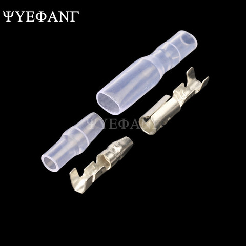 10set Car Auto Motorcycle Bullet Terminals 3.5mm Male Female Wire Bullet Crimp Connectors Terminal with Insulation Sheath ► Photo 1/4
