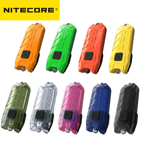 NITECORE Flashlight Tube Portable Light Weight USB Rechargeable EDC Pocket Flashlight Waterproof Mini Colorful KeyChain Lamp ► Photo 1/6