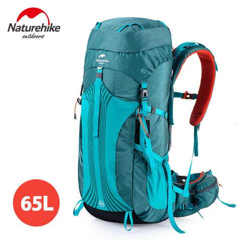 Naturehike High Quality Outdoor Mountaineering Climbing Backpack Camping 65L 55L 45L Large Capacit Waterproof Hiking Backpacks ► Photo 1/6