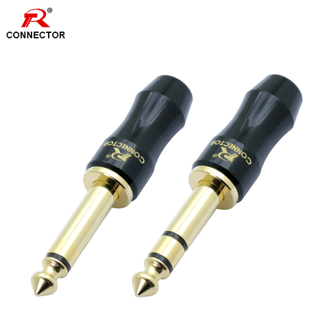 1pc Excellent 6.35mm jack connector,1/4