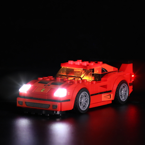 LED Lighting Kit For lego 75890 Ferrari F40 Competizione  (LED Included Only, No Kit) ► Photo 1/1