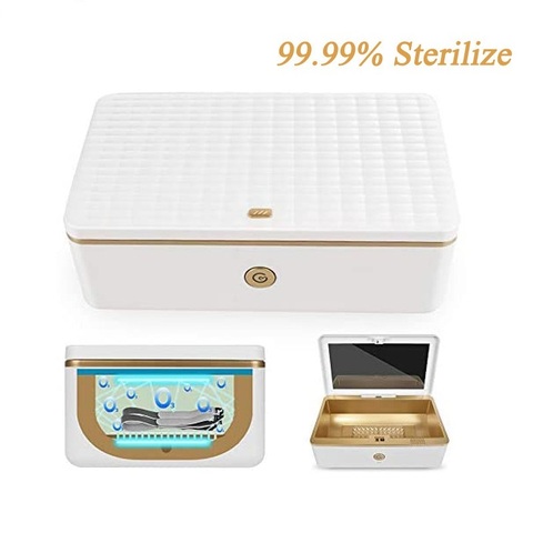 Disinfection Box UV Ozone Sterilizer Box Dry Manicure Nail Sterilizer UV Manicure Beauty Salon Equipment Sterilizing Nail Tools ► Photo 1/6