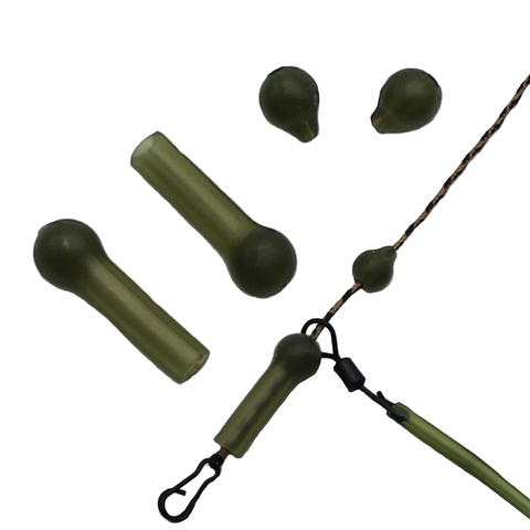 20PCS Carp Fishing Accessories Helicopter Rig Rubber Sleeve Heli Chod Bead Fishing Anti Tangle Sleeve Carp Chod Rig Tackle Tools ► Photo 1/6