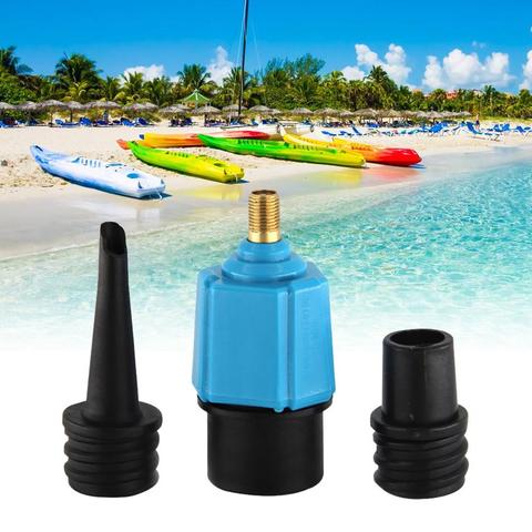 Inflatable Air Pump Valve Adapter Nozzle Rubber Boat Tire Compressor Converter ► Photo 1/6