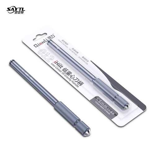 QIANLI iHilt Carving Metal Scalpel Knife Tools Kit Non-Slip Blades Woodworking sculpture Mobile Phone PCB DIY Repair Hand Tools ► Photo 1/6