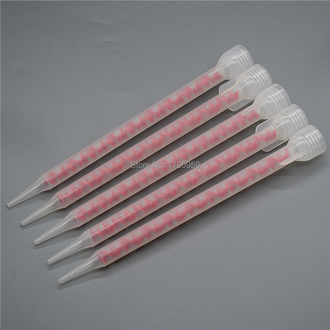 5pc Static Mixing Nozzle Plastic Mixed Tube Glue Mixer Nozzle for Epoxy Resin Adhesives Beautiful Grouting Construction Tools ► Photo 1/6