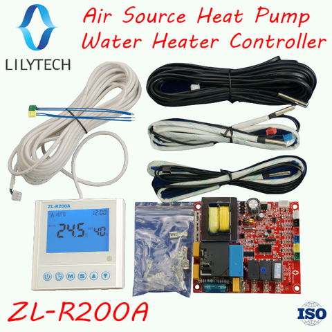 ZL-R200A, Universal, Air source heat pump water heater controller, Heat pump air to hot water heating controller, Lilytech ► Photo 1/6