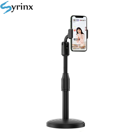 Multi-functional Retractable Mobile Phone Stand For Live Broadcast Desk Table Clip Bracket Table Mount Cell Phone Support Holder ► Photo 1/6