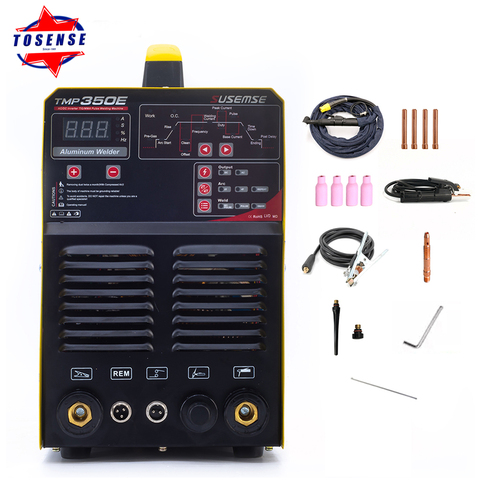 TMP350E Aluminum Welder 110/220V IGBT ACDC Inverter ARC Welder For Digital Control Professional 350A Tig/MMA Welding Machine ► Photo 1/6