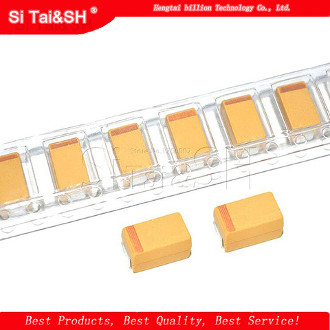 10pcs Type A 100UF 0.22UF 1UF 4.7UF 10UF 22UF 33UF 47UF Tantalum Capacitor 6.3V 10V 16V 25V 35V 226 336 224 475 106 107 476 105 ► Photo 1/2