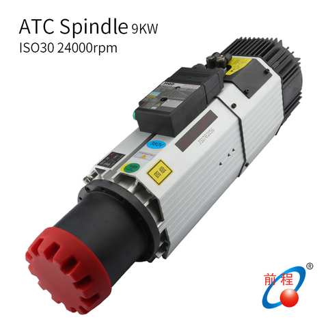 HQD 9kw Air Cooling ATC Spindle 220/380v 24000rpm ISO30 Holder ► Photo 1/6
