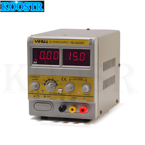 YIHUA 1502DD+ for Mobile Phone15V 2A Adjustable Regulated DC Power Supply with LED Display ► Photo 1/6