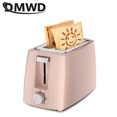  2 Slice Electric Bread Toaster, Machine 6 Gears