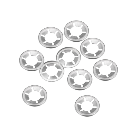 uxcell 10-40pcs M10 M12 M14 M16 Internal Tooth Starlock Washer Lock Washers Push On Locking Speed Clip 304 Stainless Steel ► Photo 1/1