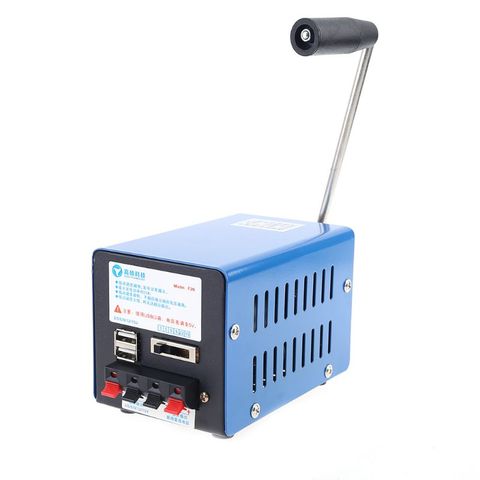 Portable Emergency Generator Inverter Outdoor Manual Crank Dynamo Generator ► Photo 1/6