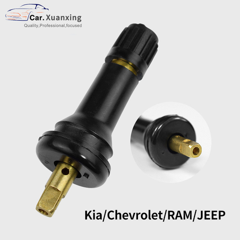 TPMS-20 Tire Valve For Nissan Lotto Kia Chevrolet RAM Jeep Aluminum TPMS Tire pressure sensor Valves Replacement ► Photo 1/6