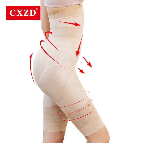 CXZD Women Body Slimming Shaper Suits Shapewear Shaping Cincher Tummy Thigh Control Knicker Panties High Waist ► Photo 1/6