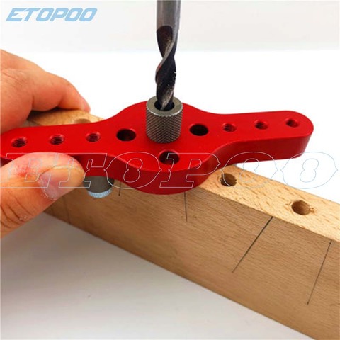 Woodworking Pocket Hole Jig 6/8/10mm Self-centering Vertical Doweling Jig Drill Guide For Locator Hole Puncher Carpentry Tools ► Photo 1/6