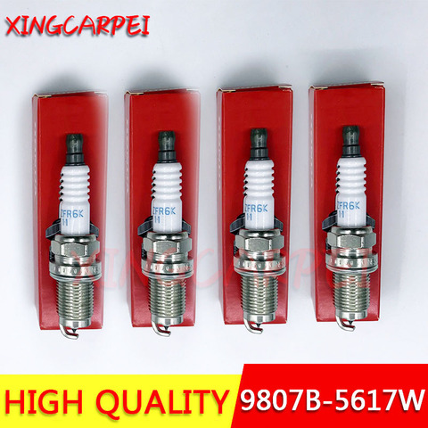 4pcs IZFR6K-11 9807B 5617W Laser Iridium Spark Plug FOR Honda Accord Civic CRV Element Acura RL RSX TL TSX IZFR6K11 6994 ► Photo 1/3