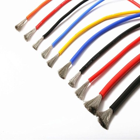 RC Heat-resistant cable wire Soft silicone wire 6AWG7AWG8AWG10AWG12AWG14AWG16AWG18AWG high temperature 200 °cold-resistant -60 ° ► Photo 1/6