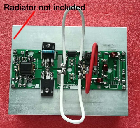 500W Mrf300 LDMOS 144-148MHz RF linear amplifier kit ( NO MOS tube) FOR CW, SSB, FT8, RTTY, EME, FM ► Photo 1/5