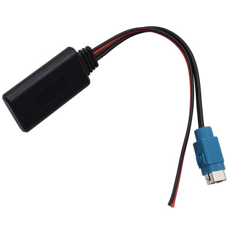 Bluetooth Aux Adapter cable For Alpine CDE-111R/RM CDE-112Ri TME-S370 KCE-400BT ► Photo 1/5