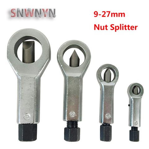 1PCS 9-27mm Break Damaged Nuts Splitter Cracker Remover Rust Nut Manual Remover Extractor Tools Hand Tool ► Photo 1/6