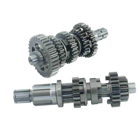 250cc ATV Reverse Gear 4+1 Main Shaft Counter Shaft Transmission Gear Box For All Chinese CG250 4 Front +1 Reverse Gear Engine ► Photo 1/6