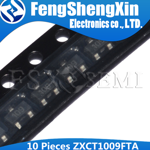 10PCS ZXCT1009FTA SOT-23 ZXCT1009FT ZXCT1009F ZXCT1009 109 SOT23  HIGH-SIDE CURRENT MONITOR ► Photo 1/1