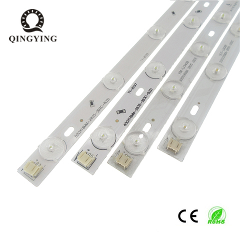 5-20pcs 4W 6W 8W High Brightness 2835 LED Bar Lights LED Tube  White/Warm White for Ceiling Lamp With 60 degree Optical Lens ► Photo 1/6