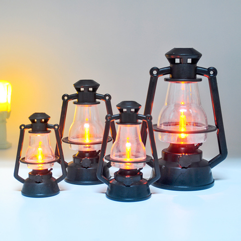 Multi-Specification Retro Luminous Lantern Kerosene Baron Lantern Christmas Lamp Oil Lamp Home Decoration Party Restaurant Cafe ► Photo 1/6