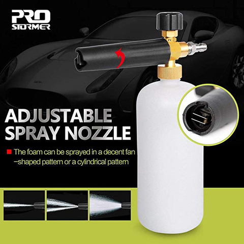PROSTORMER High Pressure Foam Gun Car Cleaner Soap Foamer Car Washing Professional cleaning With Adjustable Nozzle Sprayer ► Photo 1/1