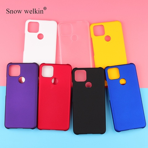 For Google Pixel 5 New Multi Colors Luxury Rubberized Matte Hard Plastic Case Cover For Google Pixel 4A 5G Back Phone Cases ► Photo 1/6