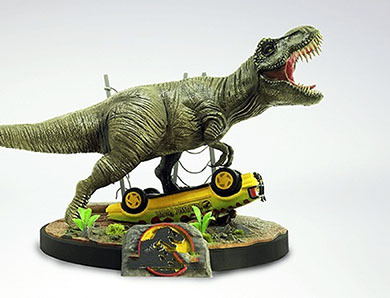 Resin Figure Model Kit Unassambled 1/24 ancient Dinosaur with Scrap (WITH BASE )   Unpainted collect Figure Building Kit ► Photo 1/2