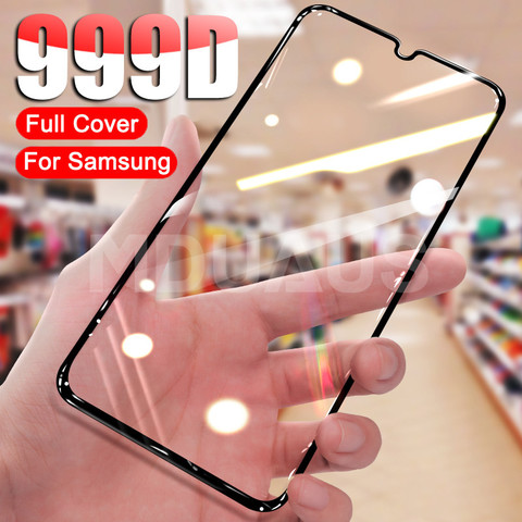 999D Tempered Glass For Samsung Galaxy A10 A30 A50 A70 Screen Protector Glass Samsung A20E A10S A20S A30S A40S A50S 70S Glass ► Photo 1/6