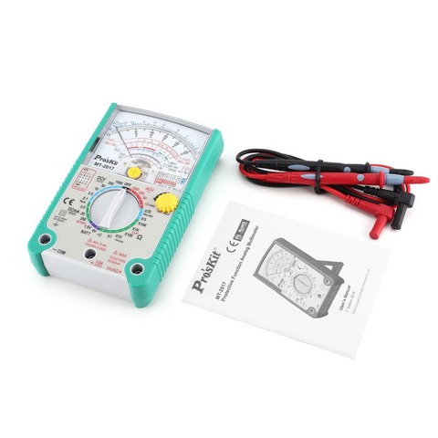 Proskit MT-2017 AC/DC Analog Graph Pointer Multimeter Ammeter Resistance Capacitance Diode Volt Amp Ohm hFE LED Meter ► Photo 1/6