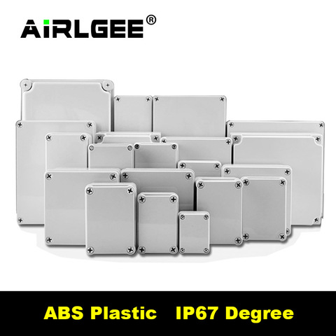 AG Series High-end Quality IP67 Waterproof DIY Electrical  Junction Box ABS plastic RoHS Enclosure Case Outdoor Distribution box ► Photo 1/6