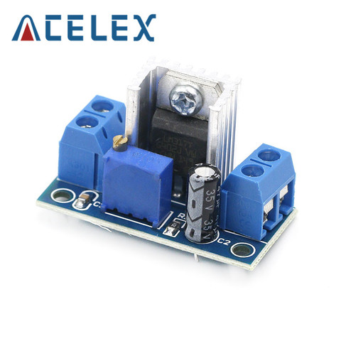 LM317 DC-DC Converter Buck Step Down Circuit Board Module Linear Regulator LM317 Adjustable Voltage Regulator Power Supply ► Photo 1/6