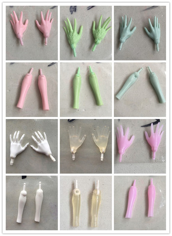 Original Monsters Hands Doll Hands High Doll Replacement Hands Elbows Fish Man Snow Queen Ghost Cat DIY Toys Doll Accessories ► Photo 1/6