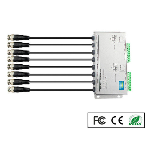 8 CH HD 720P/1080P Passive Video Balun Transceiver RJ45 BNC UTP Cat5/5e/6 Cable Video Transmission for CCTV Camera DVR ► Photo 1/6