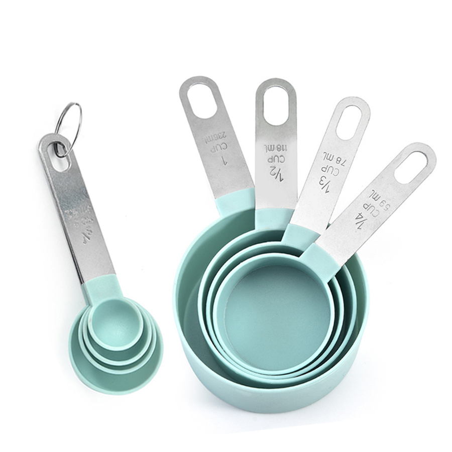Measuring Tools Kitchen Stoneware 8 Piece Measuring Spoons Teaspoons  Measuring Cups - AliExpress