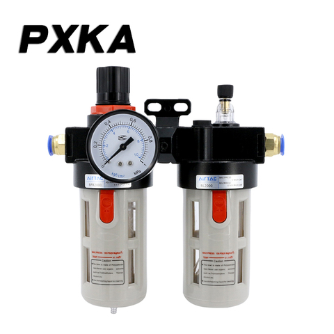 Free shipping Pressure regulating valve oil-water separator pneumatic filter air pump pressure reducing valve coupling BFC4000 ► Photo 1/6