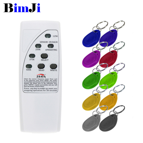 Rfid Card Reader Rfid Writer Handheld 125KHz Copier Duplicator ID Tags Programmer Copier With Light Indicator ► Photo 1/6