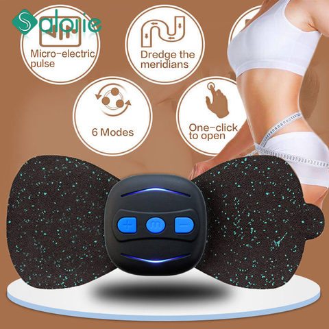 Wireless USB Electric Frequency Pulse Massager Pads for Shoulder Neck back Arm Legs Massage Relaxation Stimulator Slimming Body ► Photo 1/6