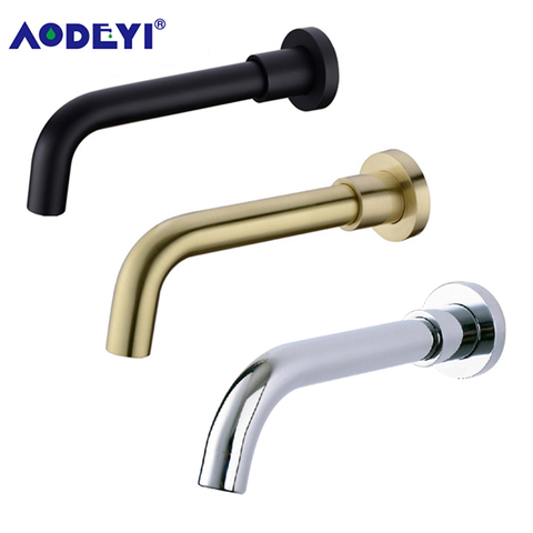 Chrome Bass Bath tub Shower Mixer Bath Faucet Filler Spout Wall Outlet Faucet Spout Replacement Filler ► Photo 1/6