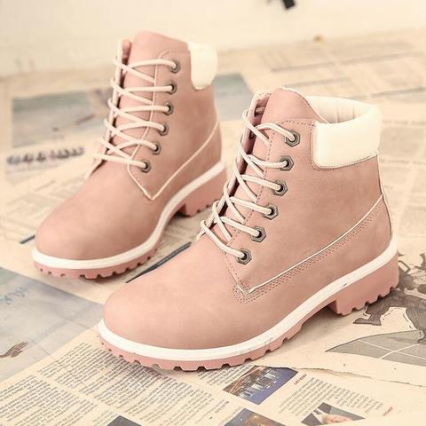 2022 High Quality Brand Winter Women Boots Snow Boots Woman Shoes Plus Size Ankle Riding Motorcycle Boots Ladies Casual Shoes ► Photo 1/6