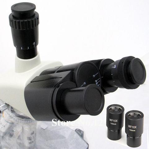 Articulated Free Trinocular Head for Biological Microscope interpupillary distance 55-75mm ► Photo 1/6