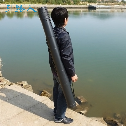 2022 New MAD MOUSE 1.1-1.8 meter Alastic ABS Hard Fishing rod tube fishing rod case rod bag outdoor tackle bag Lure rod box ► Photo 1/5